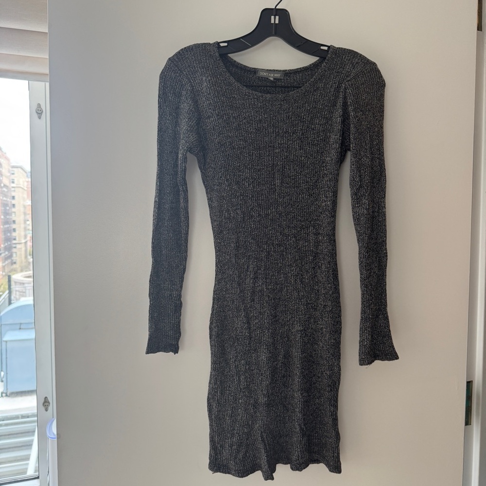 Grey Sweater Dress